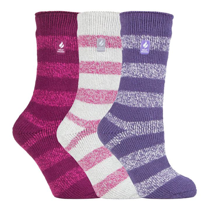 Set of 3 Insulated Thermal Ladies Socks for Ultimate Cold Weather Comfort