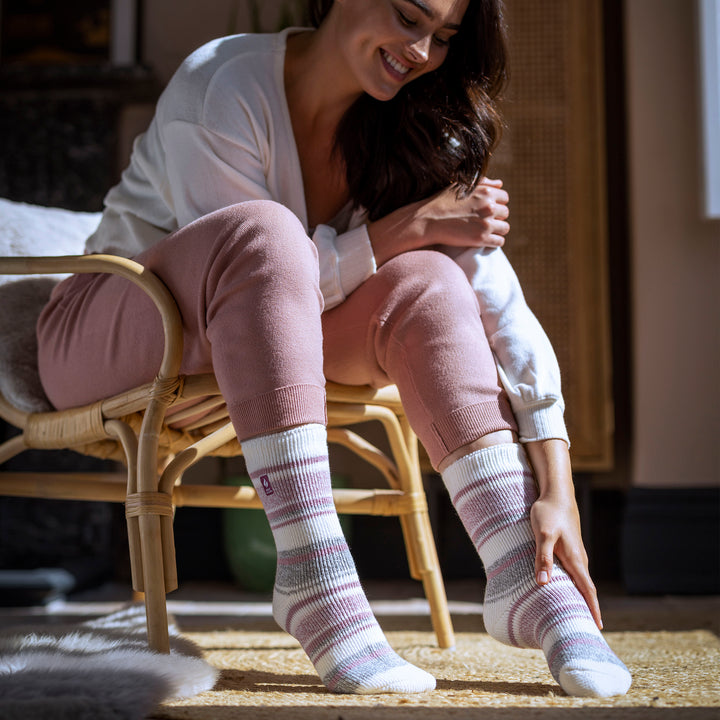 Set of 3 Insulated Thermal Ladies Socks for Ultimate Cold Weather Comfort