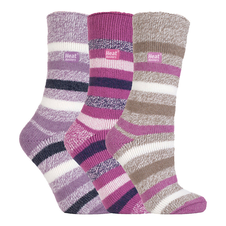 Set of 3 Insulated Thermal Ladies Socks for Ultimate Cold Weather Comfort