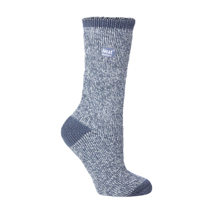 Dicke, warme Thermosocken für Damen mit Twist-Muster für den Winter