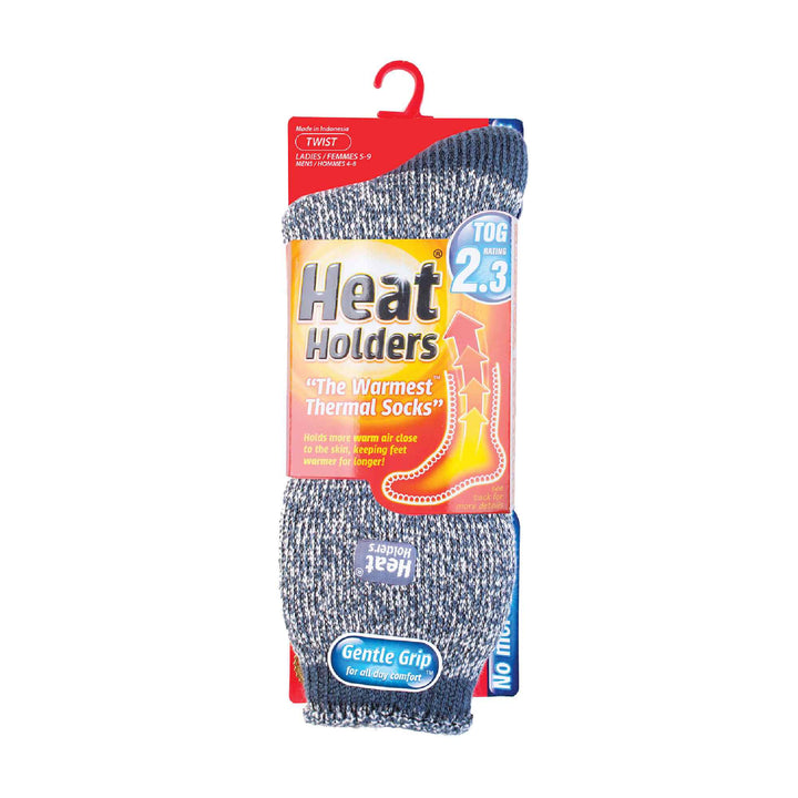 Dicke, warme Thermosocken für Damen mit Twist-Muster für den Winter