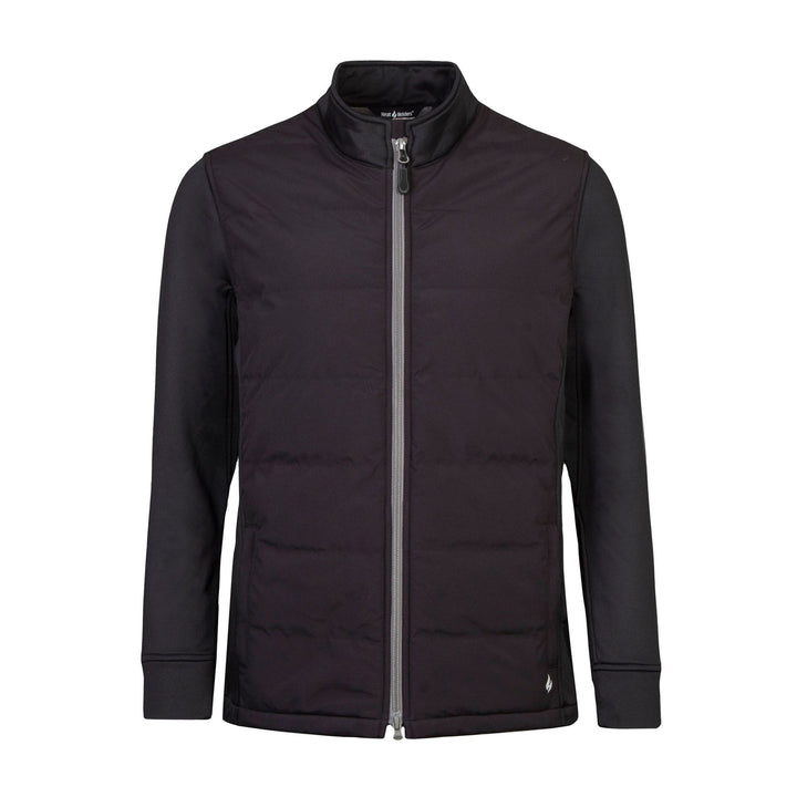 Isolierte Hybridjacke für Damen im Winter | Wasserdichter Mantel mit Fleecefutter