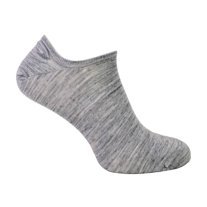 Mens Merino Wool No Show Socks Invisible Low Cut Warm Footsies Socks