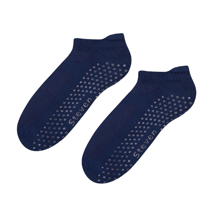 Ladies Invisible Cotton Socks with Grips for Yoga & Pilates