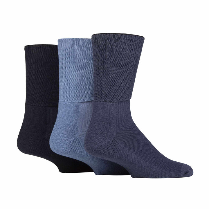 3 Pack Extra Wide Bamboo Diabetic Socks for Swollen Legs