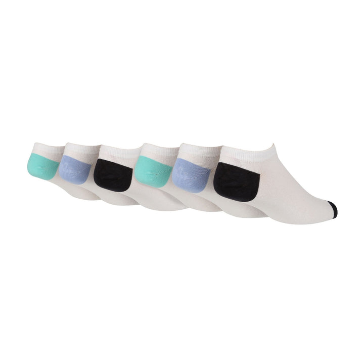 6 Pack Mens Bamboo Trainer Socks: Cushioned Low Cut Style for Active Wear