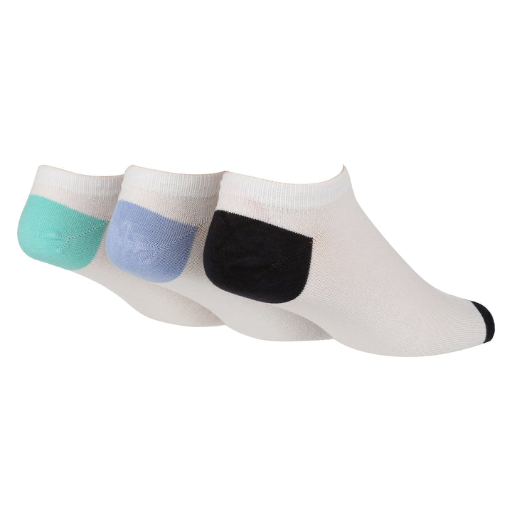 6 Pack Mens Bamboo Trainer Socks: Cushioned Low Cut Style for Active Wear