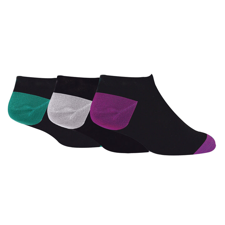 6 Pack Mens Bamboo Trainer Socks: Cushioned Low Cut Style for Active Wear
