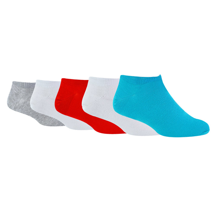 10 Pack Mens Bamboo Trainer Socks | Anti-Slip Cushioned Low Cut Sports Socks