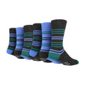 6-11 Royaume-Uni / Anthracite / Rayures vertes