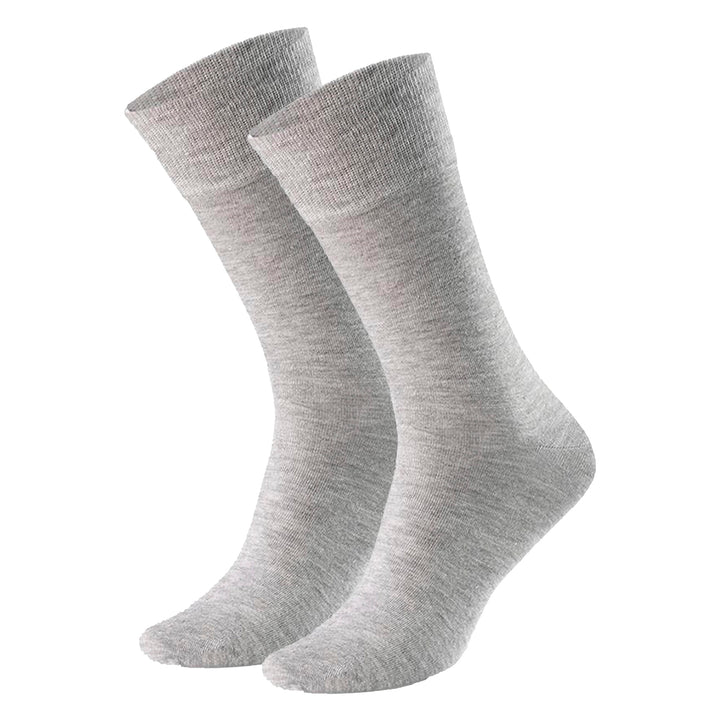 2 Pairs Mens Cashmere Socks - Luxury Soft and Warm Seamless Everyday Socks