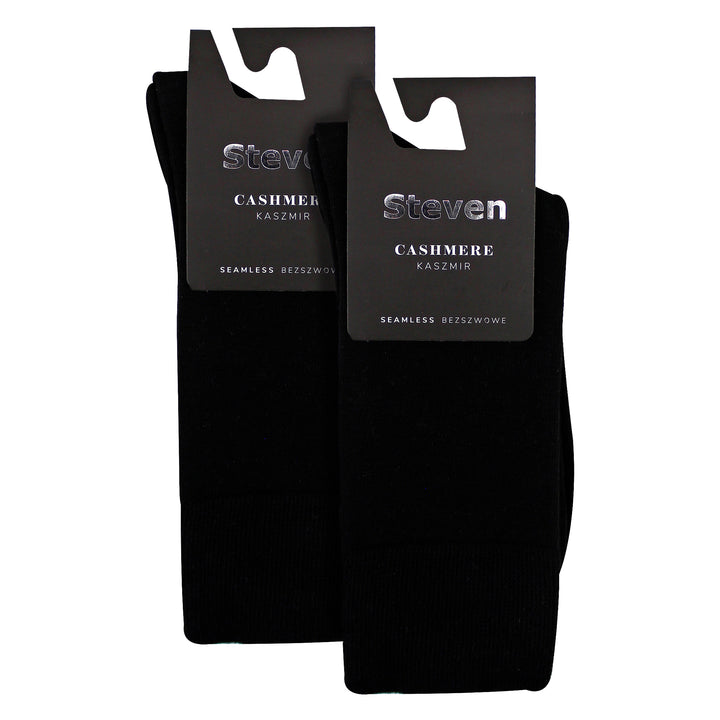 2 Pairs Mens Cashmere Socks - Luxury Soft and Warm Seamless Everyday Socks