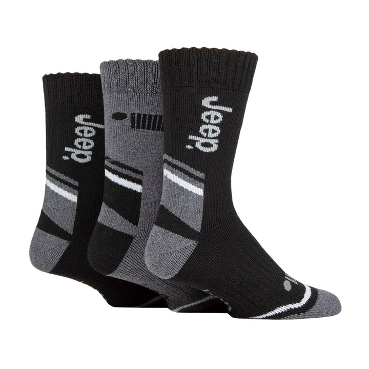 3 Pack Mens Walking Boot Socks | Performance Outdoor Socks for Hiking