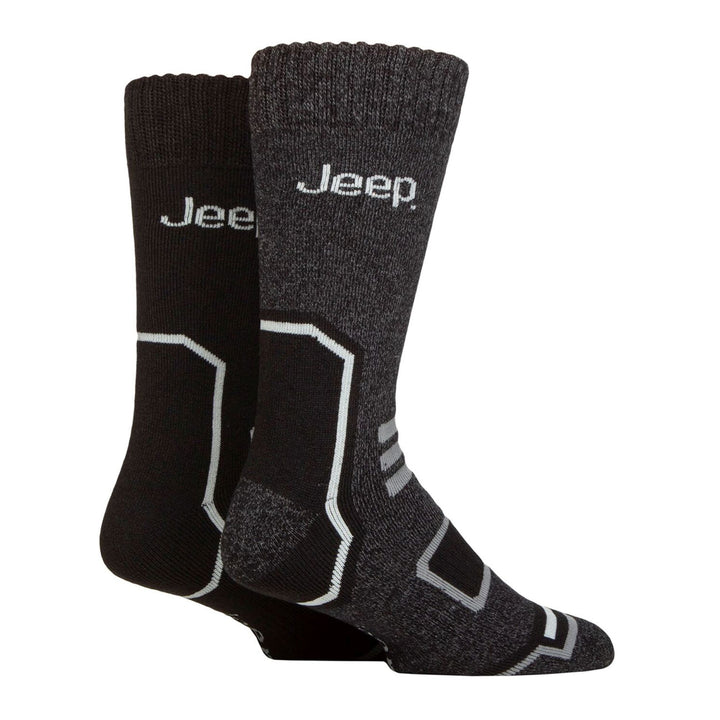 Men's 2 Pack Tech Thermal Boot Socks | Chunky Winter Performance Socks