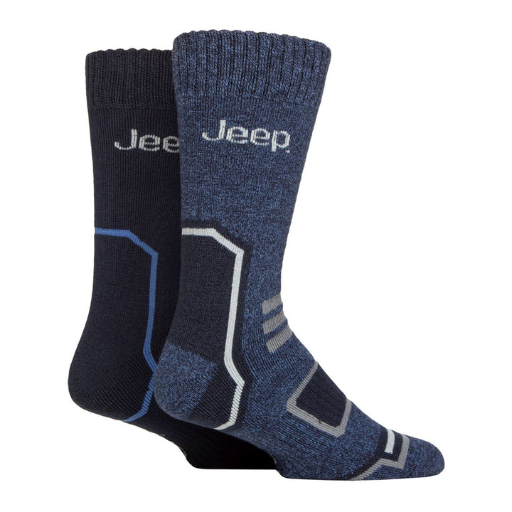 Men's 2 Pack Tech Thermal Boot Socks | Chunky Winter Performance Socks