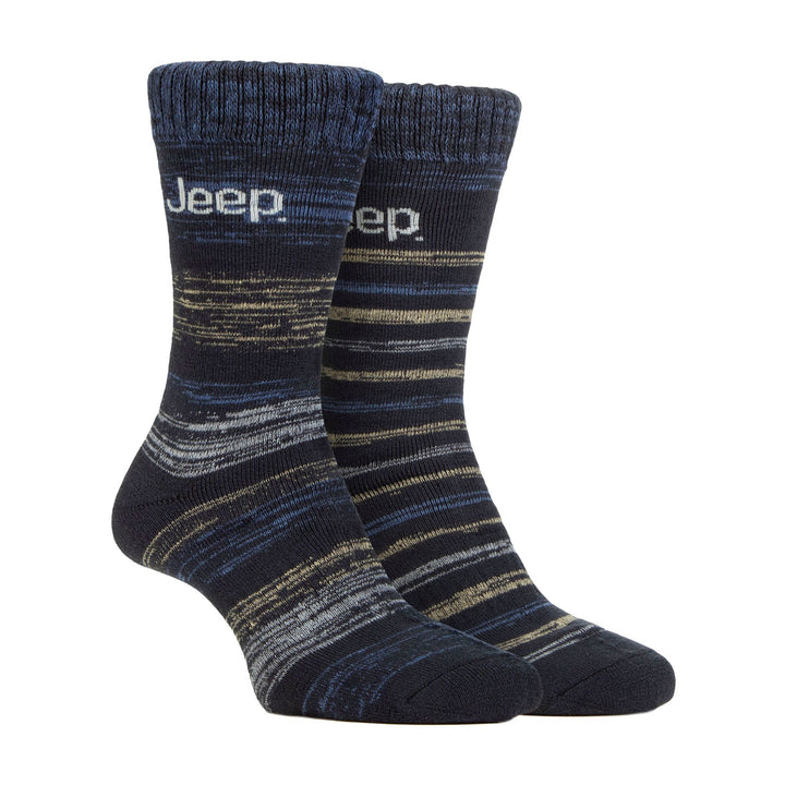 Men's 2 Pack Tech Thermal Boot Socks | Chunky Winter Performance Socks