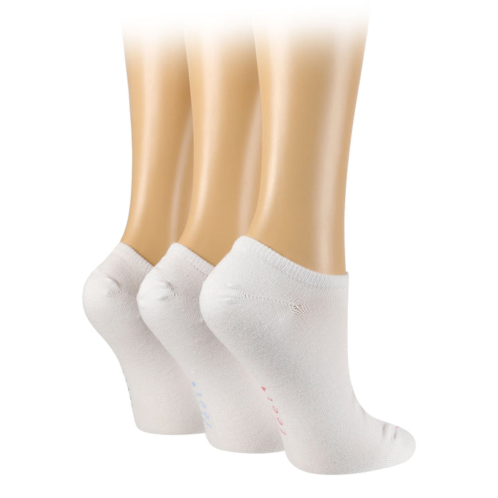 6 Pairs Ladies Breathable Bamboo Low Cut Trainer Socks