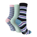 4-8 Royaume-Uni / Rayures turquoise/bleu marine