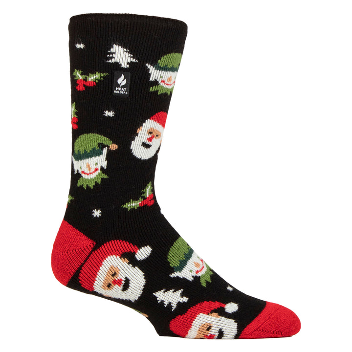 Mens Thermal Lite Christmas Novelty Socks for Winter