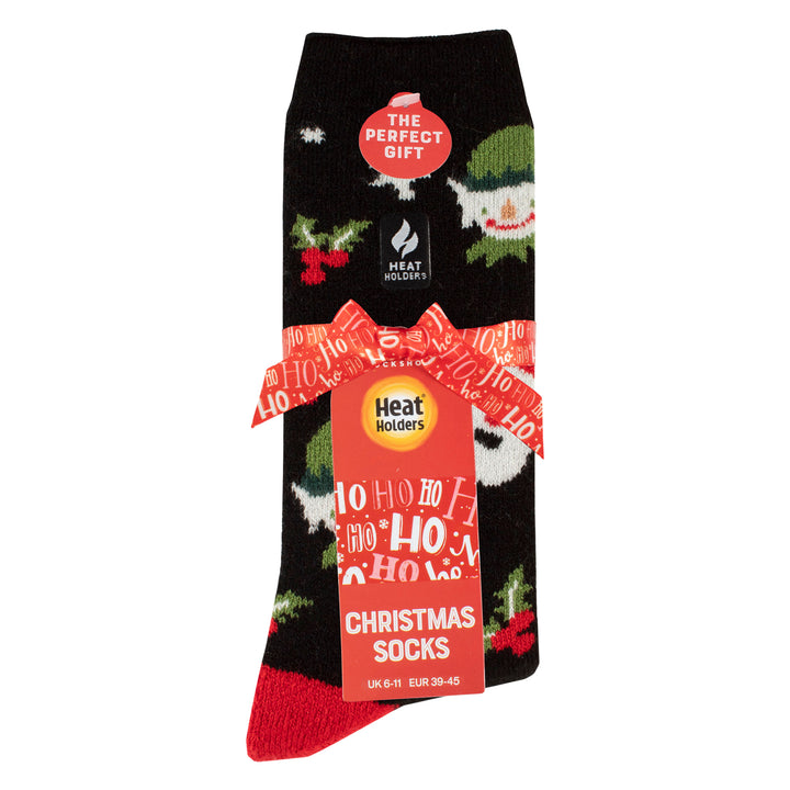 Mens Thermal Lite Christmas Novelty Socks for Winter
