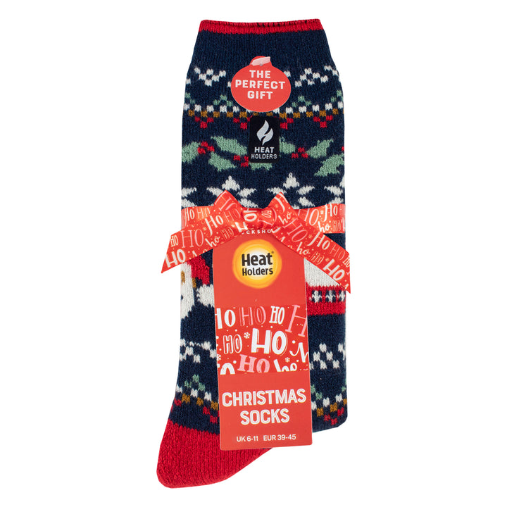 Mens Thermal Lite Christmas Novelty Socks for Winter