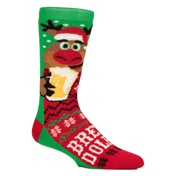 Mens Thermal Lite Christmas Novelty Socks for Winter