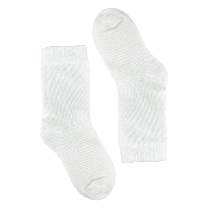 4 Pairs Childrens Organic Cotton Sensory Socks - Seamless Socks for Boys & Girls