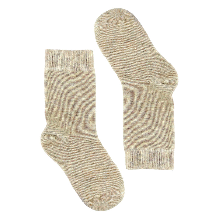 4 Pairs Childrens Organic Cotton Sensory Socks - Seamless Socks for Boys & Girls