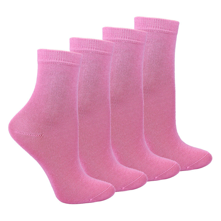 4 Pairs Childrens Organic Cotton Sensory Socks - Seamless Socks for Boys & Girls