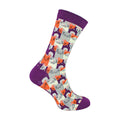 6-11 Royaume-Uni / Chat heureux (violet)