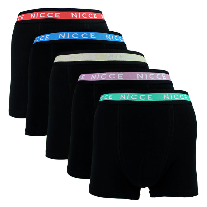 5 Pack Mens Boxers AMBRO - Soft Breathable Cotton Everyday Underwear