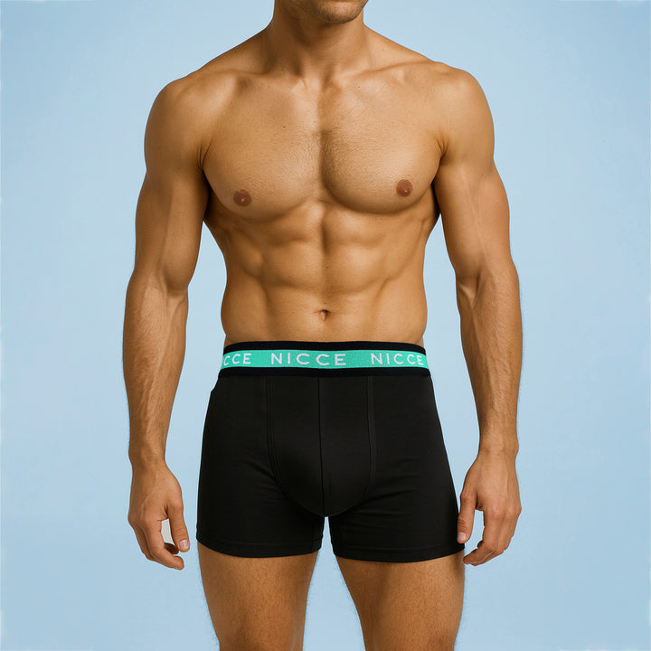 5 Pack Mens Boxers AMBRO - Soft Breathable Cotton Everyday Underwear