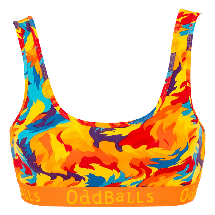 Ladies Colourful Comfy Cotton Bralette | Soft Everyday Wireless Bra Top