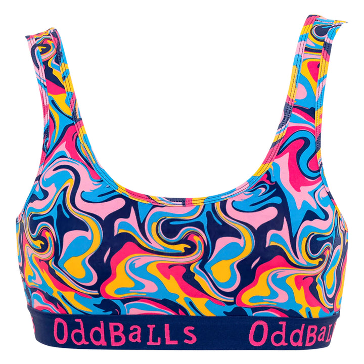 Ladies Colourful Comfy Cotton Bralette | Soft Everyday Wireless Bra Top