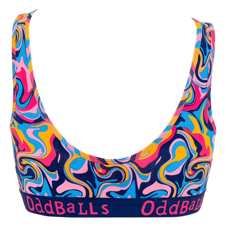 Ladies Colourful Comfy Cotton Bralette | Soft Everyday Wireless Bra Top