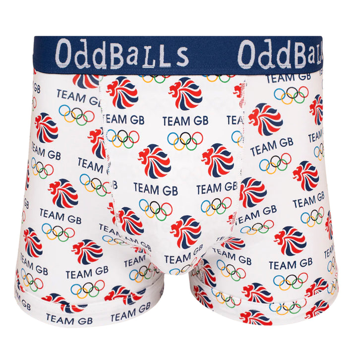 Mens Team BG Boxer Shorts - Soft Cotton Breathable Underwear