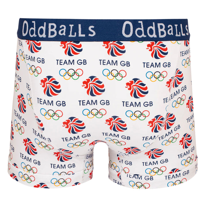Mens Team BG Boxer Shorts - Soft Cotton Breathable Underwear