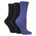 4-8 UK / Schwarz/Marineblau/Denim