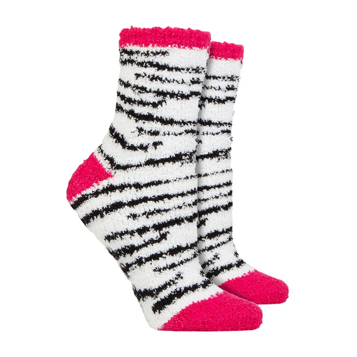2 Pack Ladies Cozy Bed Socks in Gift Box | Warm Fleece Fluffy Lounge Socks