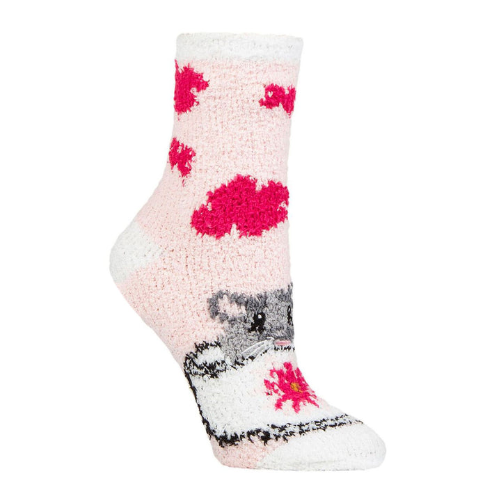 2 Pack Ladies Cozy Bed Socks in Gift Box | Warm Fleece Fluffy Lounge Socks