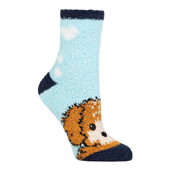 2 Pack Ladies Cozy Bed Socks in Gift Box | Warm Fleece Fluffy Lounge Socks