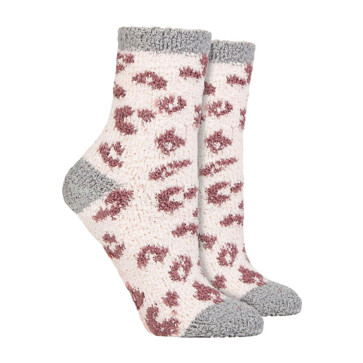 2 Pack Ladies Cozy Bed Socks in Gift Box | Warm Fleece Fluffy Lounge Socks