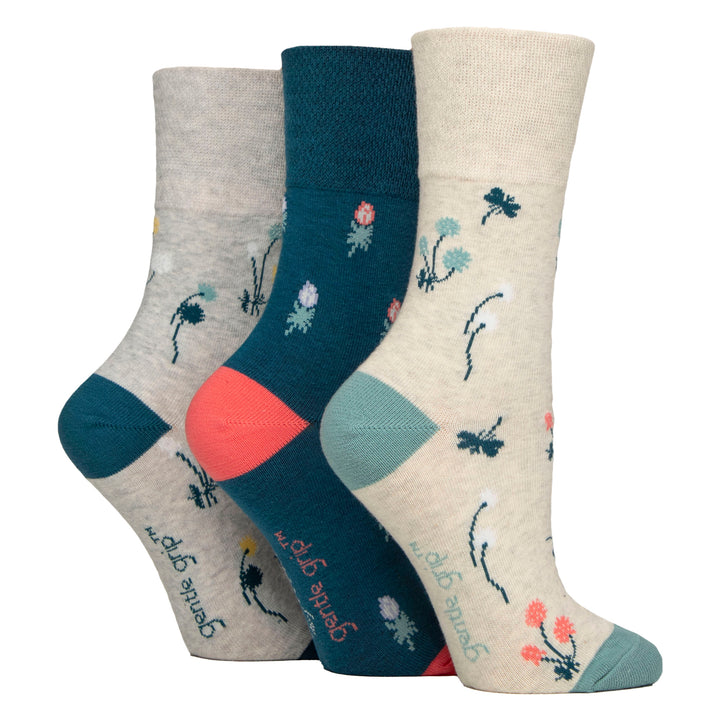 6 Pairs Ladies Non Elastic Soft Top Diabetic Socks