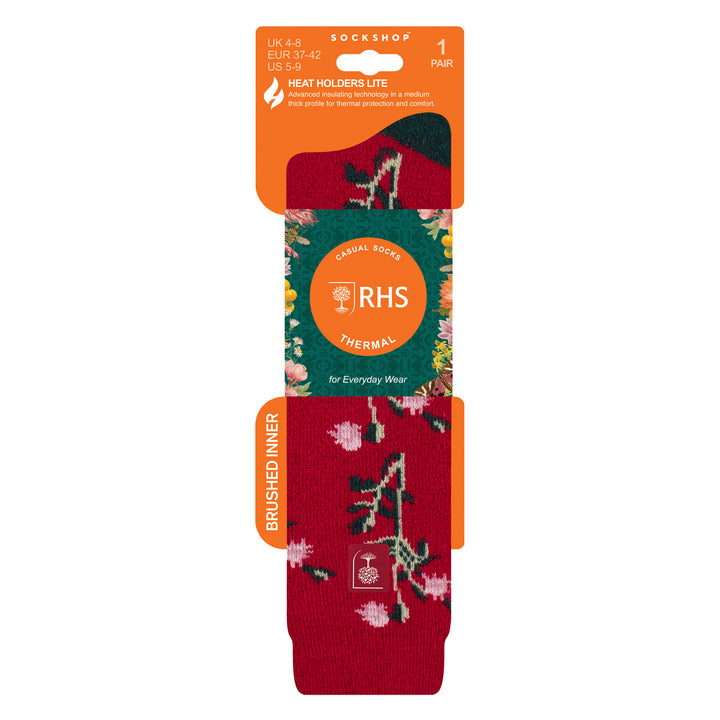 Long Wellington Boots Socks For Women | Floral Welly Socks