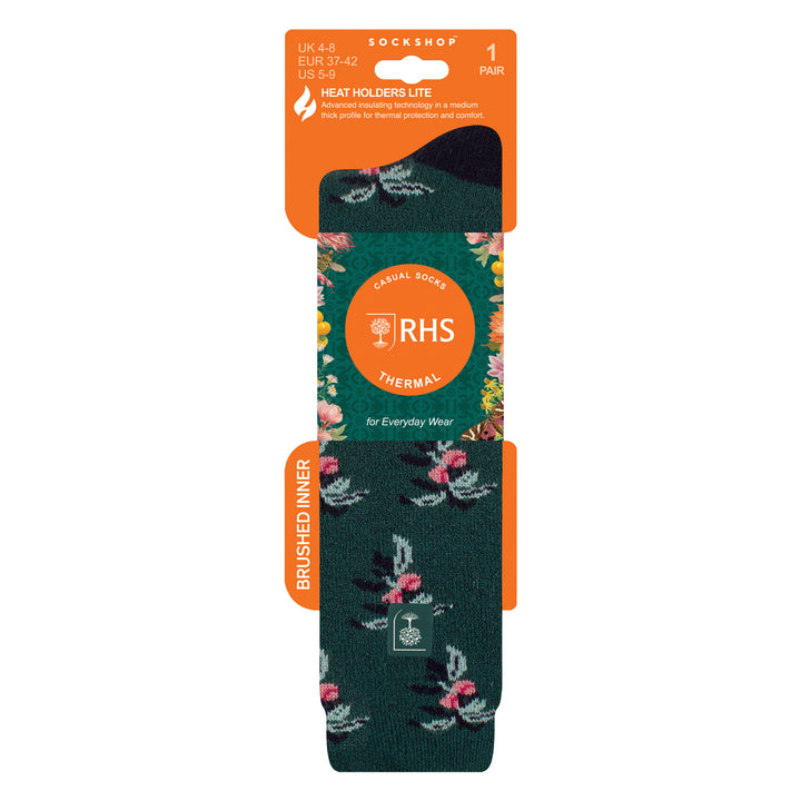 Long Wellington Boots Socks For Women | Floral Welly Socks