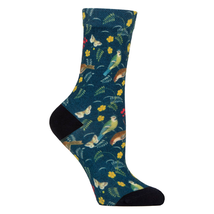 Ladies Novelty Socks | Funny Colourful Floral Patterned Socks 4-7 UK