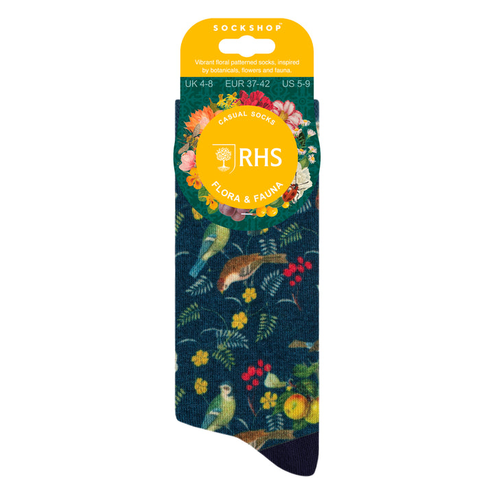 Ladies Novelty Socks | Funny Colourful Floral Patterned Socks 4-7 UK