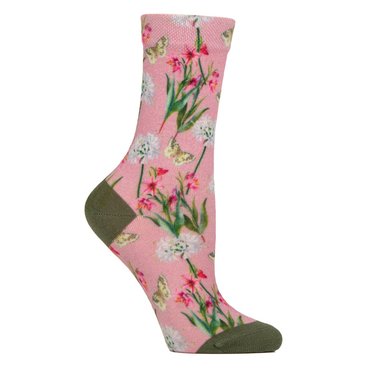 Ladies Novelty Socks | Funny Colourful Floral Patterned Socks 4-7 UK
