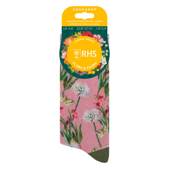 Ladies Novelty Socks | Funny Colourful Floral Patterned Socks 4-7 UK