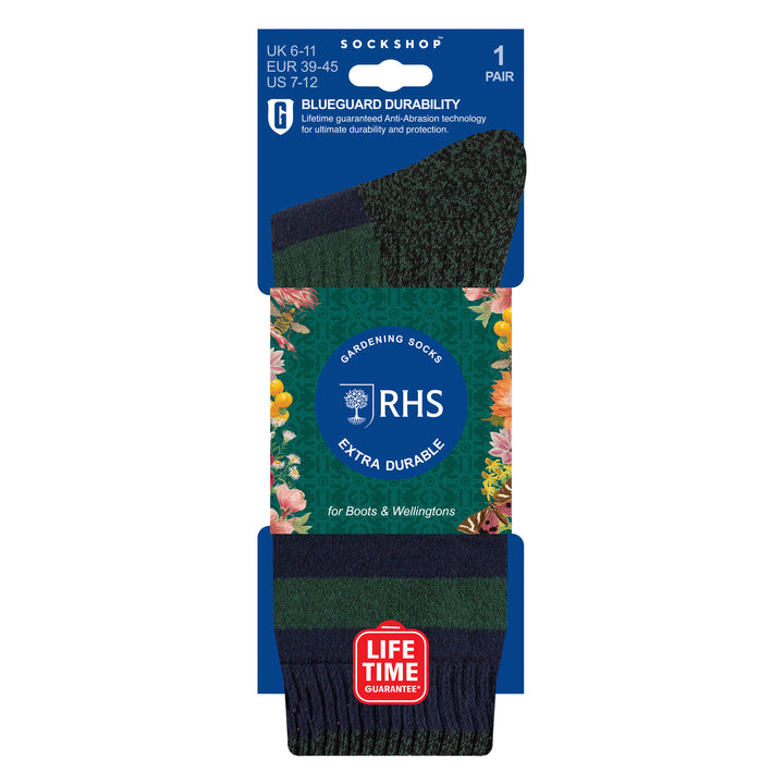Mens Heavy Duty Thick Boot Socks | Long Lasting Gardening Crew Socks